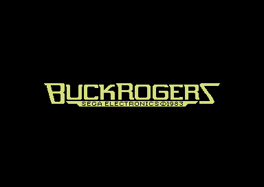 Buck Rogers: Planet of Zoom title screen for Commodore 64
